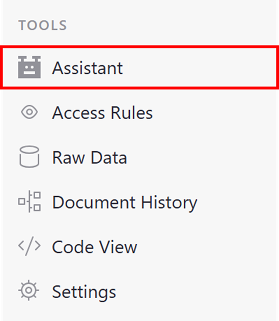Opening Assistant